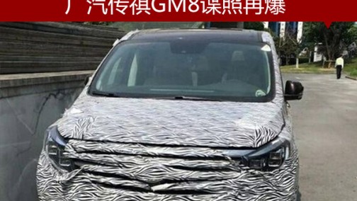 广汽传祺GM8谍照再爆 采用全新化设计