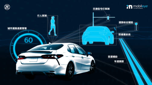 丰田汽车选用Mobileye和采埃孚的安全技术