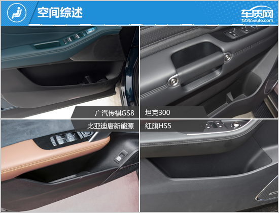 SUV，自主品牌，比亚迪，坦克300，自主suv,坦克300，广汽传祺GS8，比亚迪唐，红旗HS5