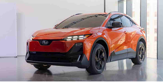 基于丰田C-HR 斯巴鲁Uncharted首发亮相